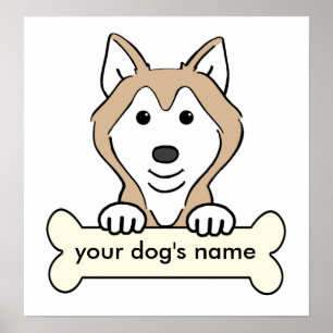 Póster Rouco Siberian personalizado