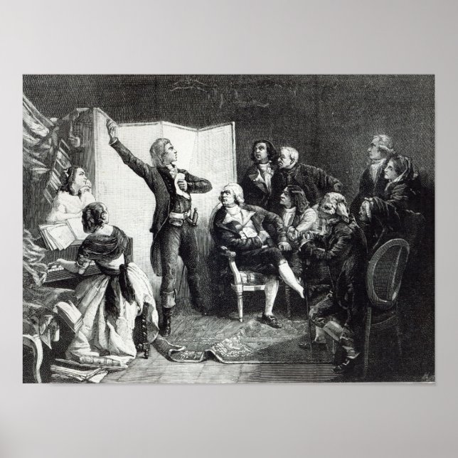 Póster Rouget de L'Isle (Frente)