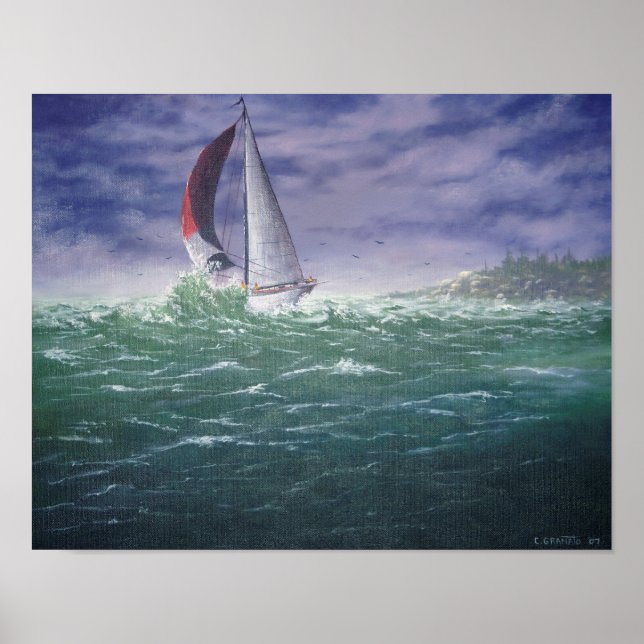 Poster Rough Seas (Frente)