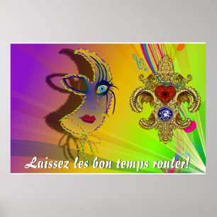 Póster Rouler dos temps do bon dos les de Laissez! Veja
