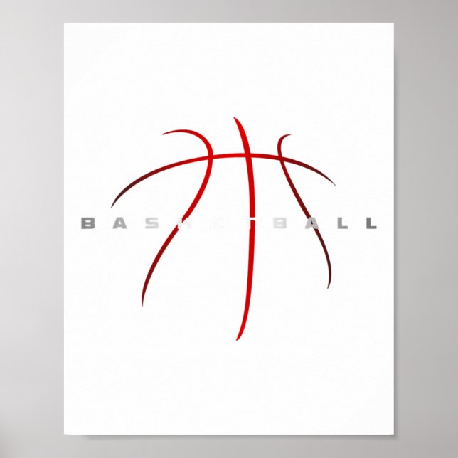 Poster Roupa de basquete - Arte de Basketbal (Frente)