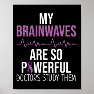 Poster Roupa de Conscientização sobre Epilepsia Meus Ondu