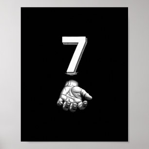 Poster Roupa de meme engraçado número 7 correspondendo a