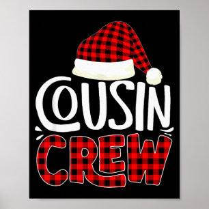 Poster Roupa de Natal combinando para grupo familiar da t