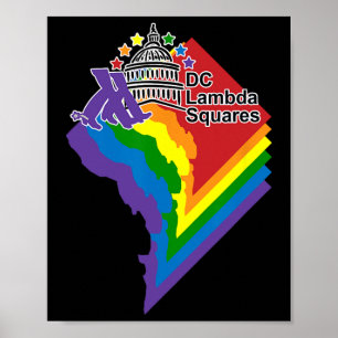 Poster Roupa de quadrados Dc Lambda