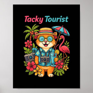 Poster Roupa de Turista Brega de Férias Fantasia de Cruze