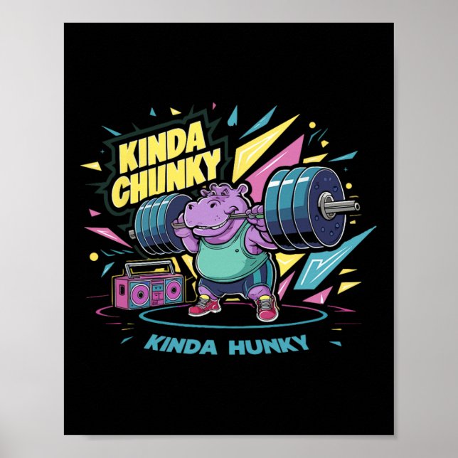 Poster Roupa Ki Motivational Bodybuilding (Frente)