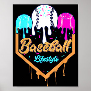 Poster Roupas de beisebol estilo de vida 101 Juventude Dr