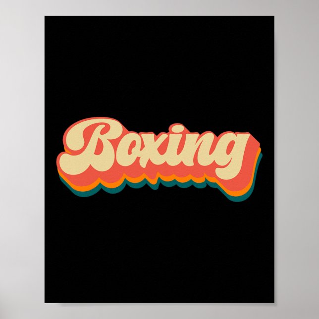 Poster Roupas de Boxe - Boxe 3  (Frente)