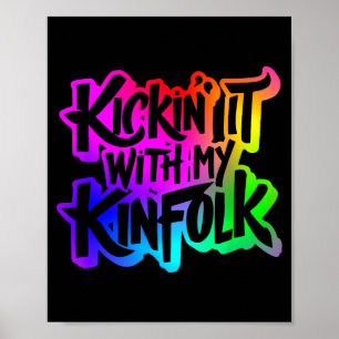 Poster Roupas de Celebração de Reunião de Família Memoráv