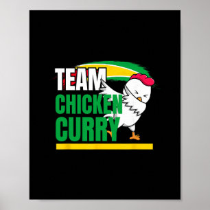 Poster Roupas de Críquete do Caribe - Pa da Guiana e Trin