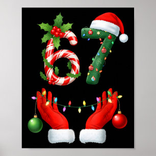 Poster Roupas de Natal 67 Seis Sete Meme Geração Al