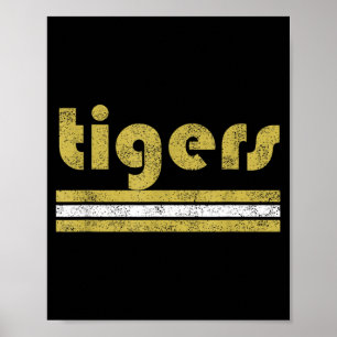 Poster Roupas de Torcida Retro para Treino de Esportes
