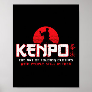 Poster Roupas dobráveis - American Kenpo Karate - Karatek