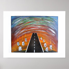 Poster Route de soufrance / Papel (Matte)