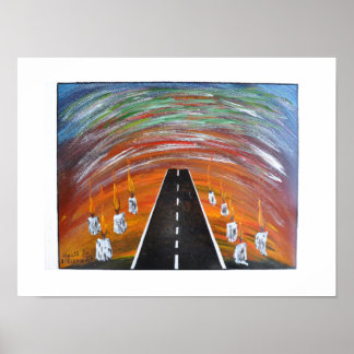 Poster Route de soufrance / Papel (Matte)