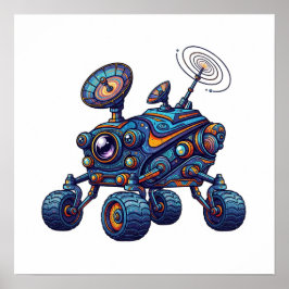 Poster Rover do Espaço Imaginativo