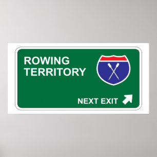Póster Rowing Next Exit
