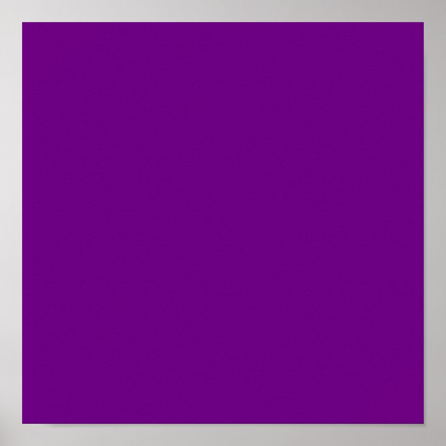 Póster Roxo (Frente)