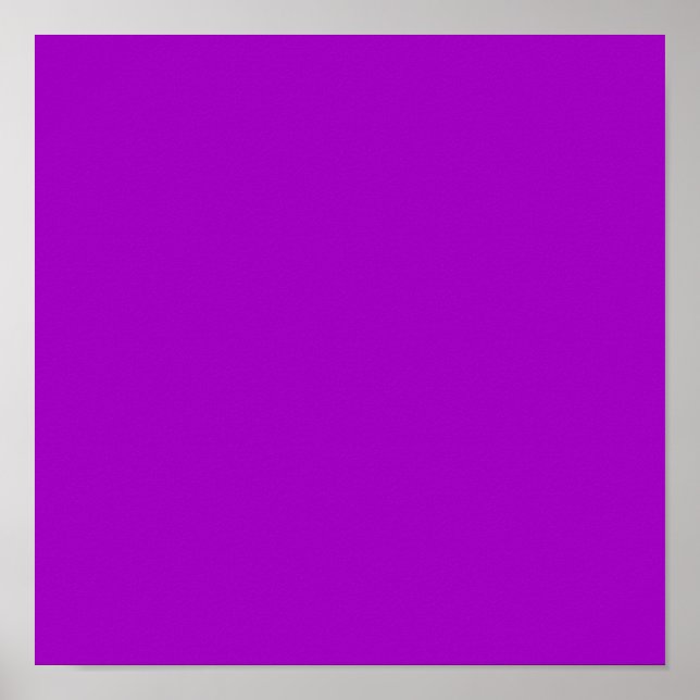 Póster Roxo Arco-íris (Frente)