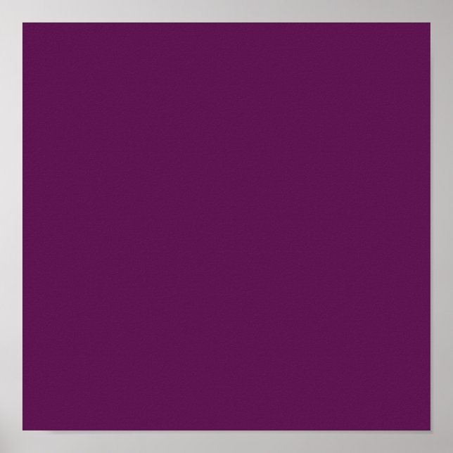 Poster Roxo de uvas (cor sólida) (Frente)