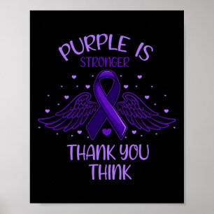 Poster Roxo É Mais Forte Do Que Você Acha Que Eu Sou Panc