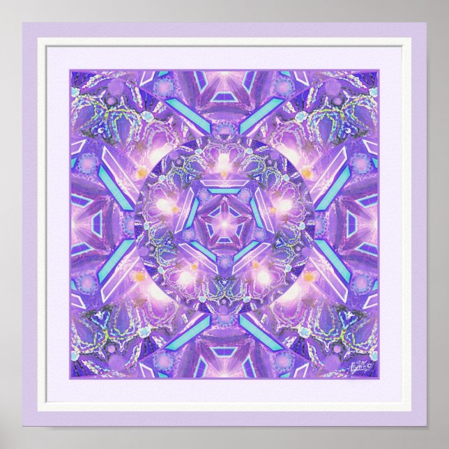 Poster Roxo W1 (Frente)