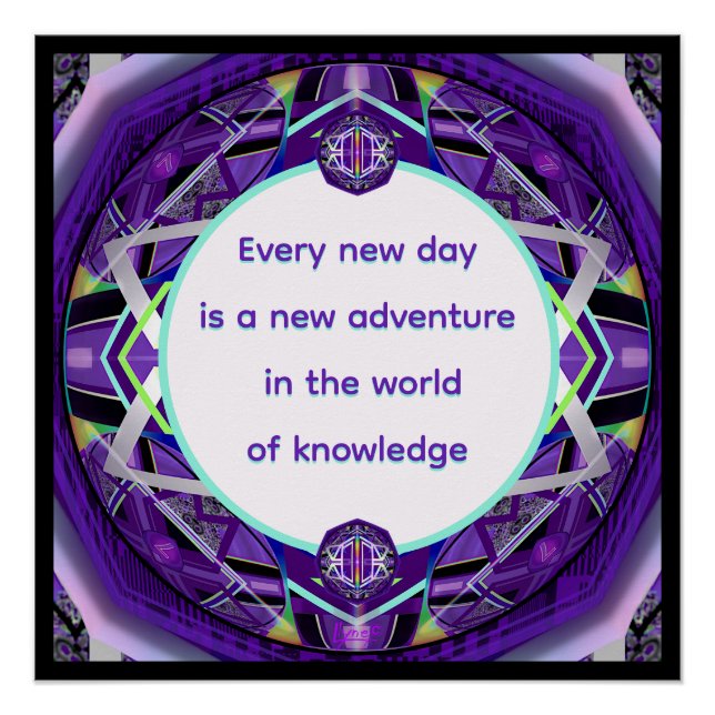 Póster Roxo W3 (Frente)