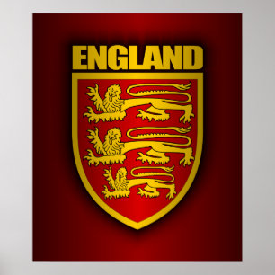 Poster Royal Arms of England