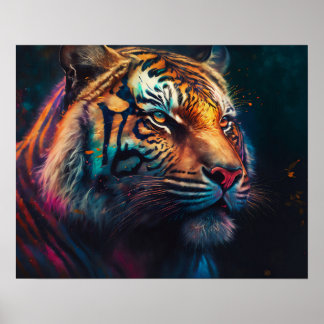 Poster Royal Bengal Tiger Wildlife