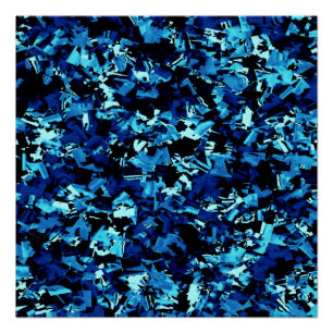 Póster Royal Blue Craze...