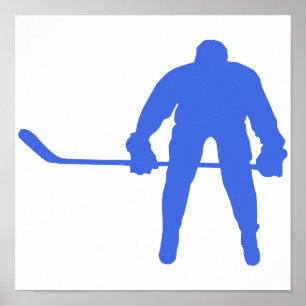 Póster Royal Blue Hockey