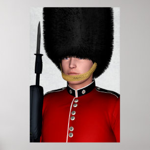 Póster Royal British Guardsman, London, Reino Unido