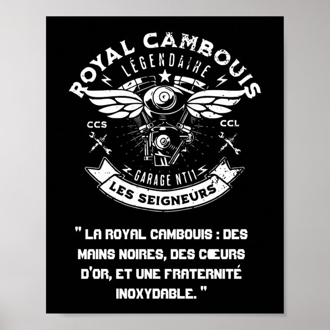 Poster, ROYAL CAMBOUIS  Papier poster (mat) (Frente)