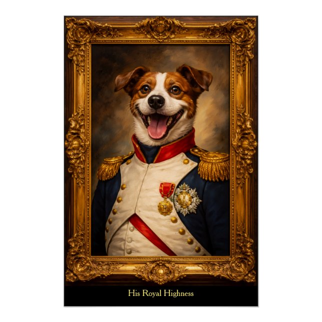 Póster Royal Highness Dog (Frente)