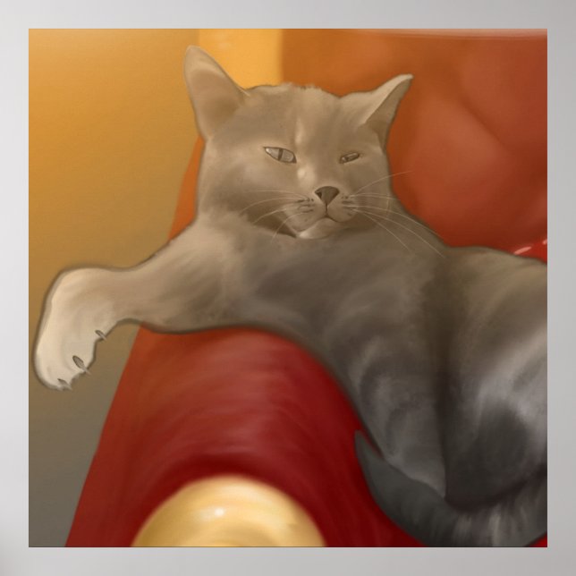 Poster Royal Kitten King (Frente)