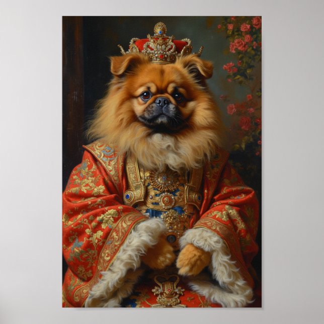 Poster Royal Pekingese Portrait (Frente)