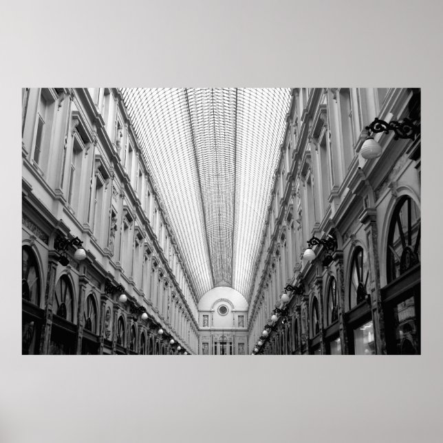 Póster Royal Santo Hubert Galleries, Bruxelas, Bélgica (Frente)