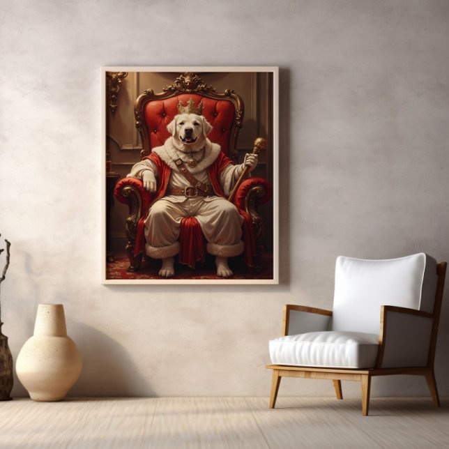 Poster Royal Snoozer: Snacks, Naps, and Nobility (Criador carregado)