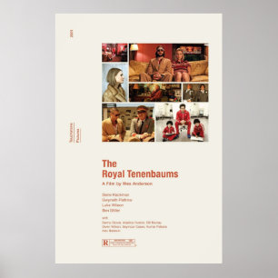 Poster Royal Tenenbaums