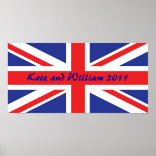 Póster Royal Wedding /Kate e William