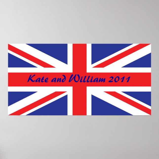 Póster Royal Wedding /Kate e William (Frente)
