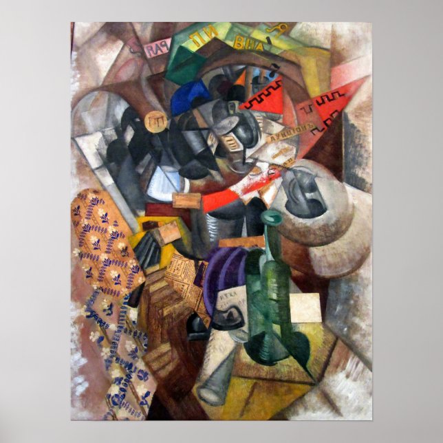 Poster Rozanova - Beerhouse 1914 (Frente)