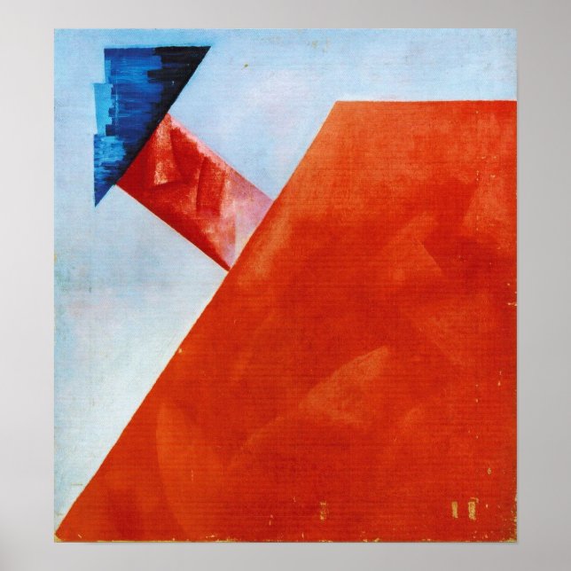 Poster Rozanova - Composição Não Objetivo 1917 (Frente)