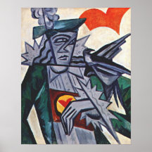 Rozanova - Jack Of Hearts 1915