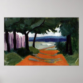 Poster Rozanova - Paisagem 1909