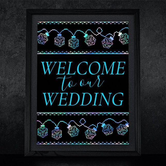 Poster RPG Lights | Holo Fantasy Tabletop Gamer Bem-vindo (Criador carregado)