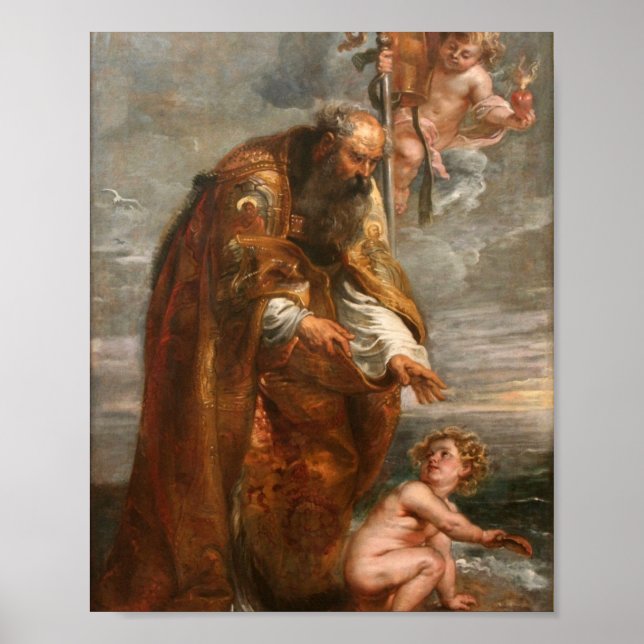 Poster Rua: Agostinho De Peter Paul Rubens (Frente)
