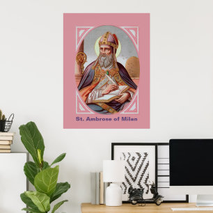 Poster Rua. Ambrose de Milão (BEN 001)