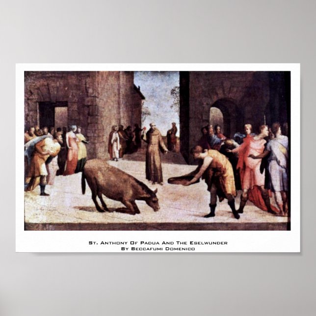 Poster Rua. Anthony De Pádua E Eselwunder (Frente)